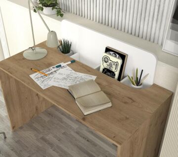 Maris Çalışma Masası Sepet - Beyaz