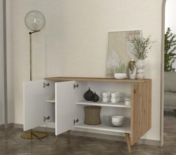 Geo Konsol Beyaz - Sepet