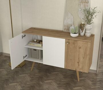 Geo Konsol Beyaz - Sepet