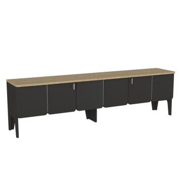 Pedro Tv Sehpası Antrasit - Rota 180cm