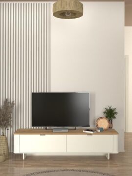 Bohema Tv Sehpası Aytaşı - Sepet 180cm