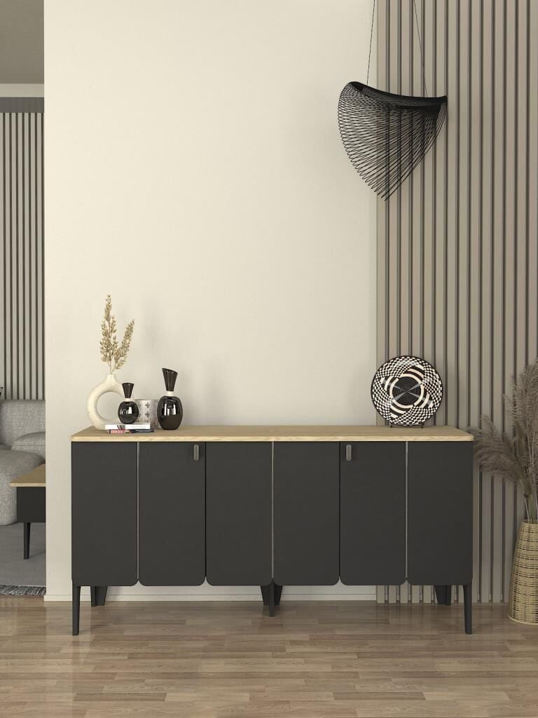 Pedro Konsol Antrasit - Rota 150cm