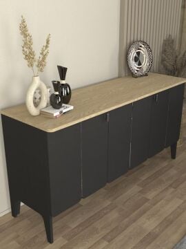 Pedro Konsol Antrasit - Rota 150cm