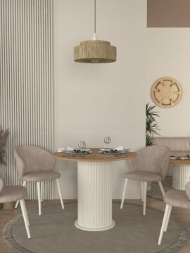 Bohema Yemek Masası Aytaşı - Sepet 90cm
