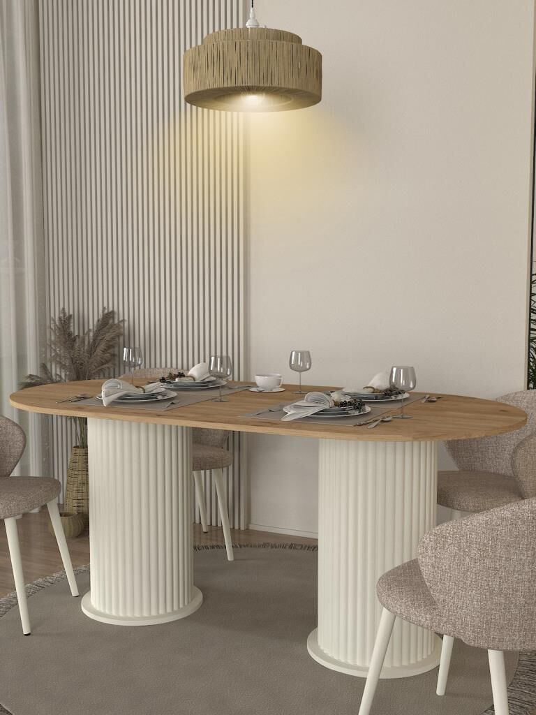 Bohema Yemek Masası Aytaşı - Sepet 180cm