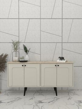 Sevilla Konsol Kumtaşı - Traverten 150cm