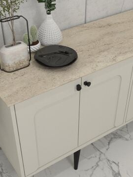 Sevilla Konsol Kumtaşı - Traverten 150cm