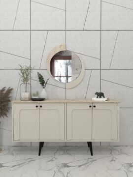 Dekorister Sevilla Konsol Kumtaşı - Traverten 150cm