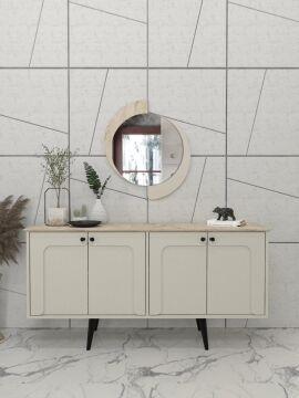 Sevilla Konsol Kumtaşı - Traverten 150cm
