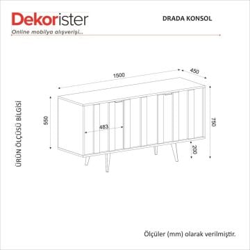 Drada Konsol Senkronsiyah 150cm