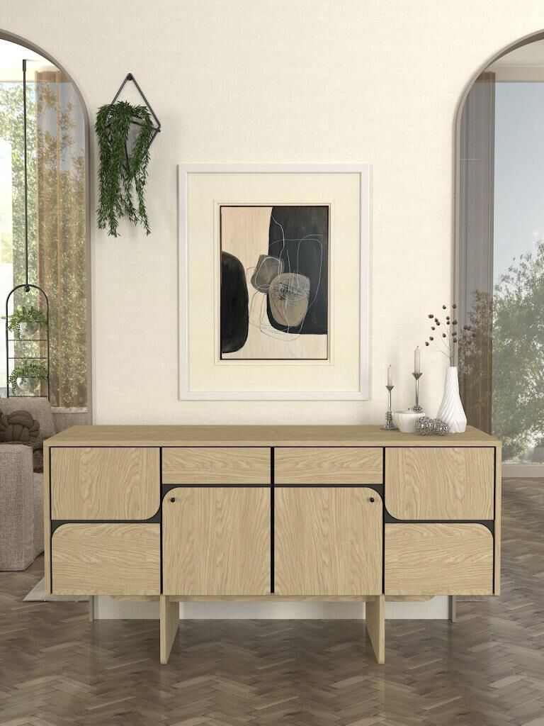 Lava Konsol Rota - Antrasit 150cm