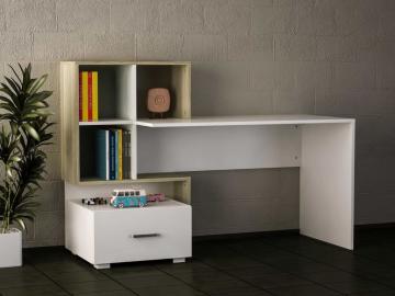 Dekorister Bloom Çalışma Masası Beyaz-Cordoba