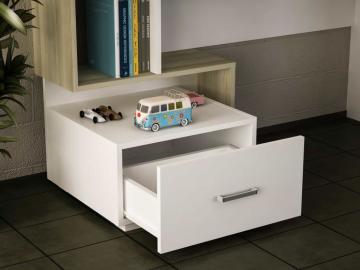 Dekorister Bloom Çalışma Masası Beyaz-Cordoba