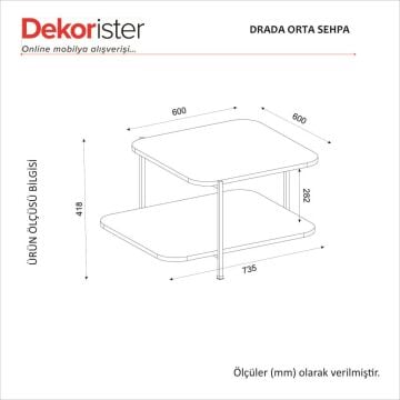 Drada Orta Sehpa Senkronsiyah