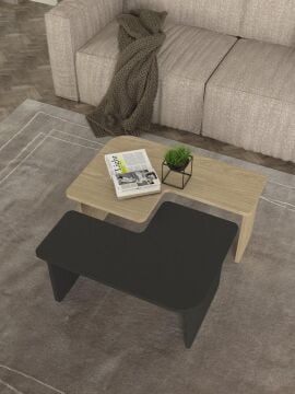 Lava Orta Sehpa Rota - Antrasit