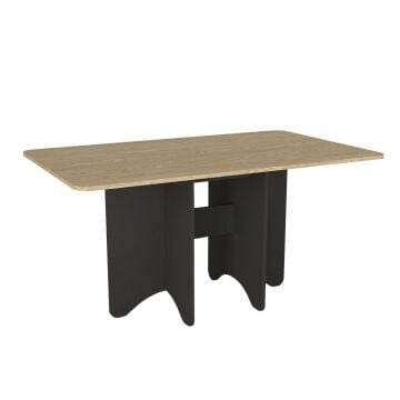 Pedro Yemek Masası Antrasit - Rota 150cm