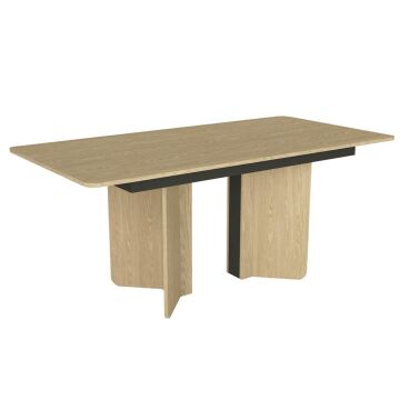 Lava Yemek Masası Rota - Antrasit 180cm