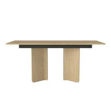 Lava Yemek Masası Rota - Antrasit 180cm