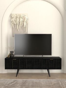 Dekorister Drada Tv Sehpası Senkronsiyah 150cm