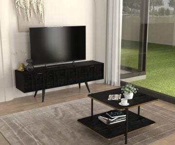 Drada Tv Sehpası Senkronsiyah 150cm