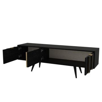 Dekorister Drada Tv Sehpası Senkronsiyah 150cm