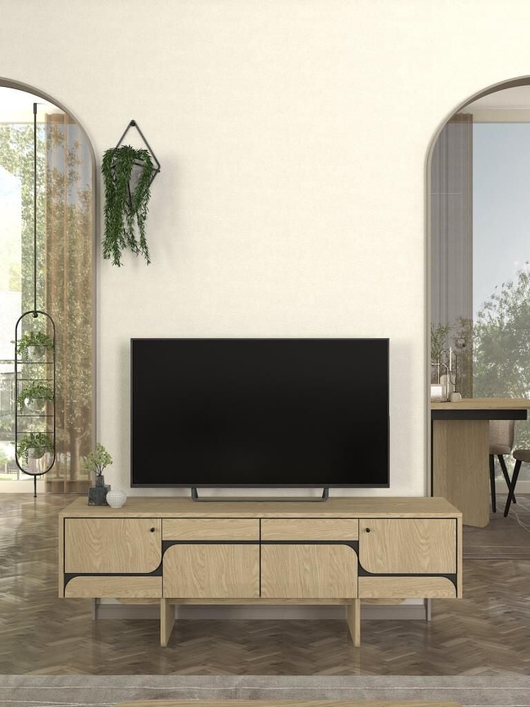 Lava Tv Sehpası Rota - Antresit 150cm