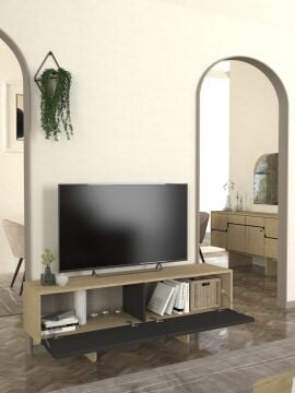 Lava Tv Sehpası Rota - Antresit 150cm