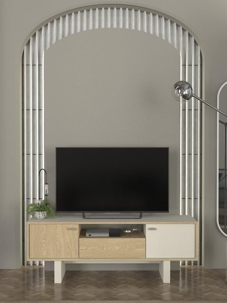 Selinos Tv Sehpası Kumtaşı - Rota 150cm