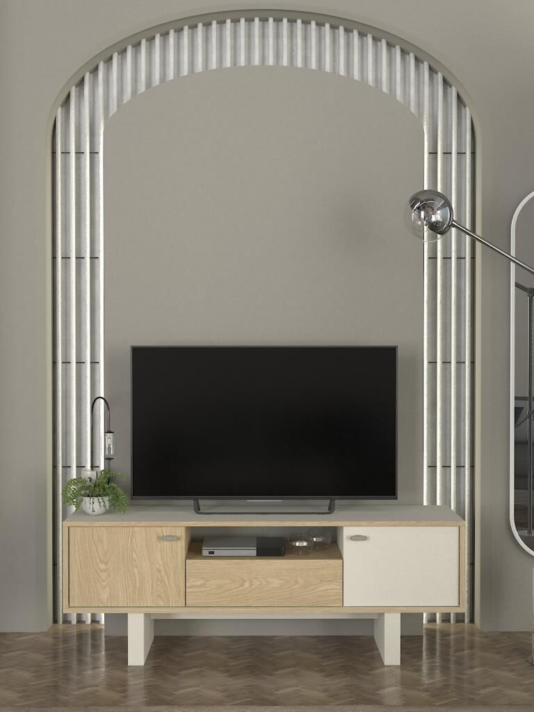 Selinos Tv Sehpası Kumtaşı - Rota 150cm