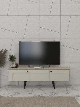 Sevilla Tv Sehpası Kumtaşı - Traverten 150cm