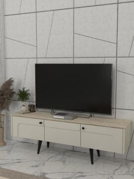 Sevilla Tv Sehpası Kumtaşı - Traverten 150cm