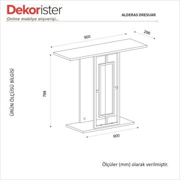 Alderas Dresuar Kumtaşı - Traverten