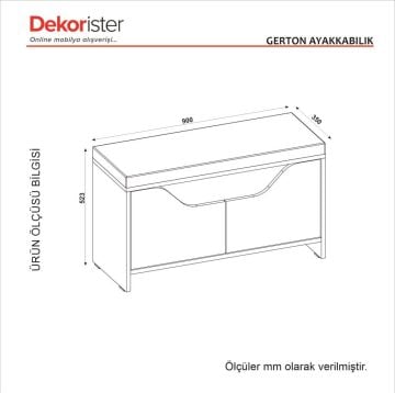 Gerton Ayakkabılık Sepet