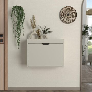 Remy 1 Kapaklı Ayakkabılık Kumtaşı - Antrasit