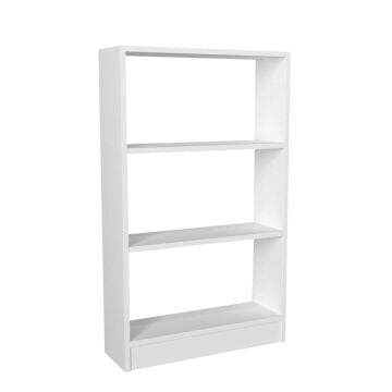 Cella 3 Raflı Kitaplık Beyaz