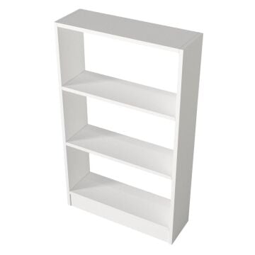Cella 3 Raflı Kitaplık Beyaz