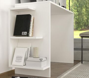 Marlinda Çalışma Masası Beyaz