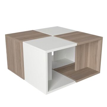 Doodle Orta Sehpa Beyaz-Cordoba