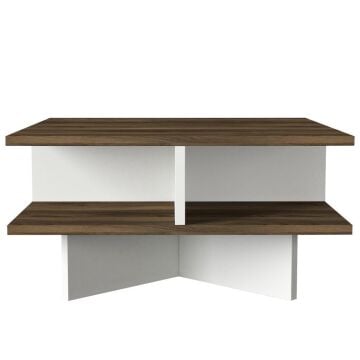 Hamton Orta Sehpa Ceviz-Beyaz