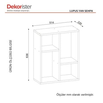 Lupus Yan Sehpa Beyaz