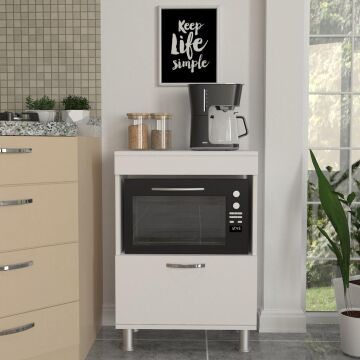 Merkür Mutfak Dolabı Beyaz