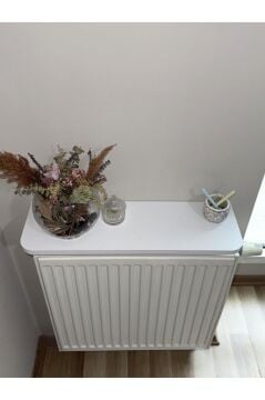 Montajsız Petek Üstü Uçan Raf Dresuar Kalorifer Peteği Rafı