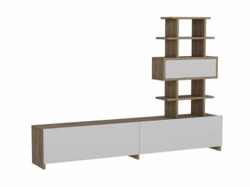 Dekorister Doris Tv Ünitesi Beyaz-Ceviz