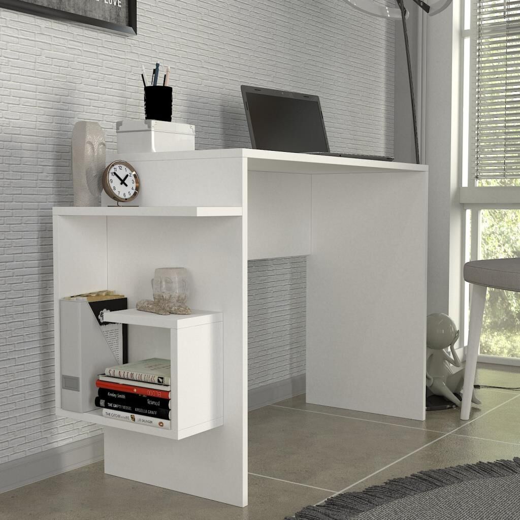 Alaska Çalışma Masası Beyaz