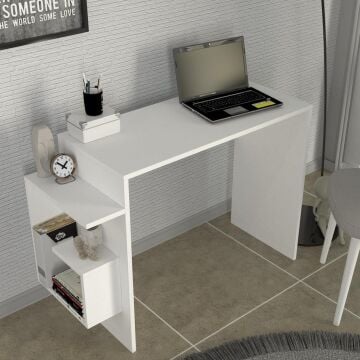 Alaska Çalışma Masası Beyaz