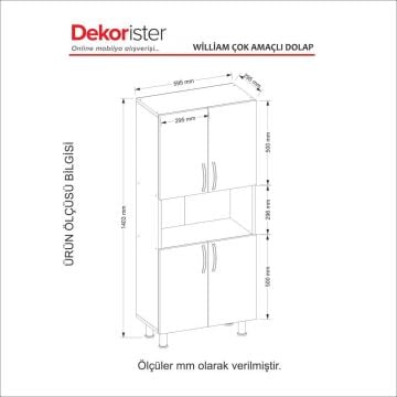William Çok Amaçlı Dolap