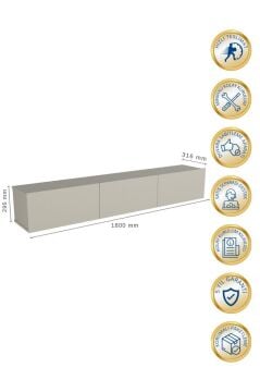 Dorpek Cercei Tv Standı 180 Cm Kumtaşı