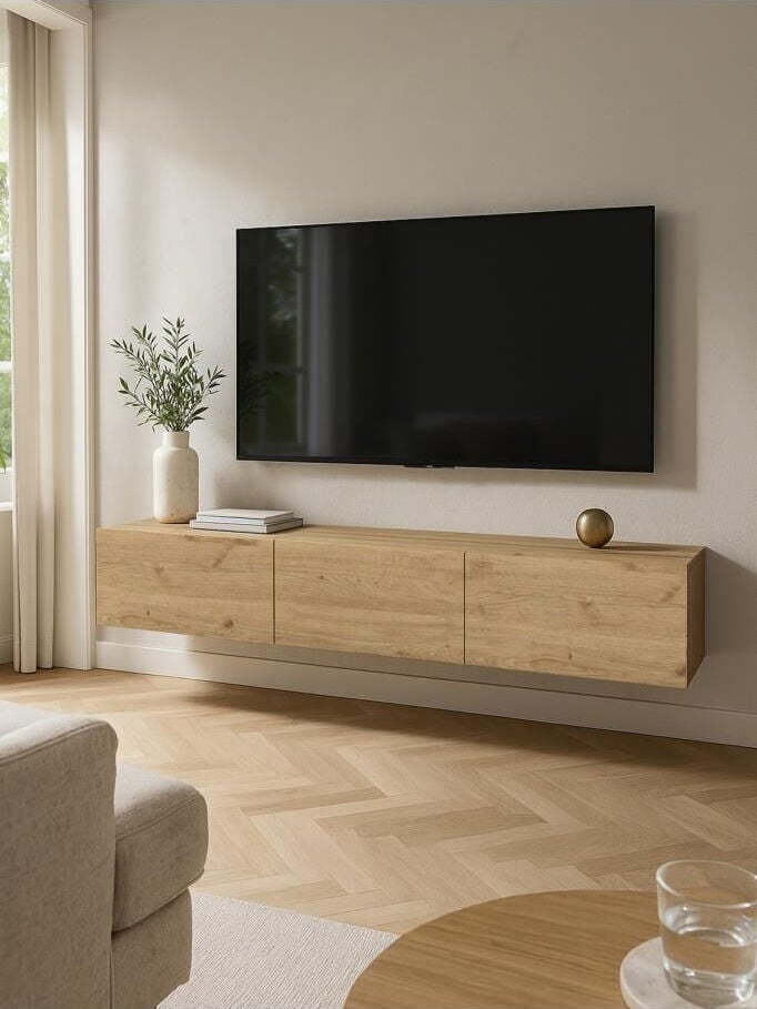 Tv Standı, Tv Sehpası 180 Cm Sepet - Modern Tv Ünitesi | Cercei