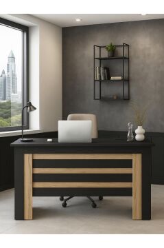 Dorpek Epito Ofis Masası Çalışma Masası Antrasit - Sepet