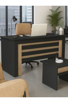 Dorpek Epito Ofis Masası Çalışma Masası Antrasit - Sepet